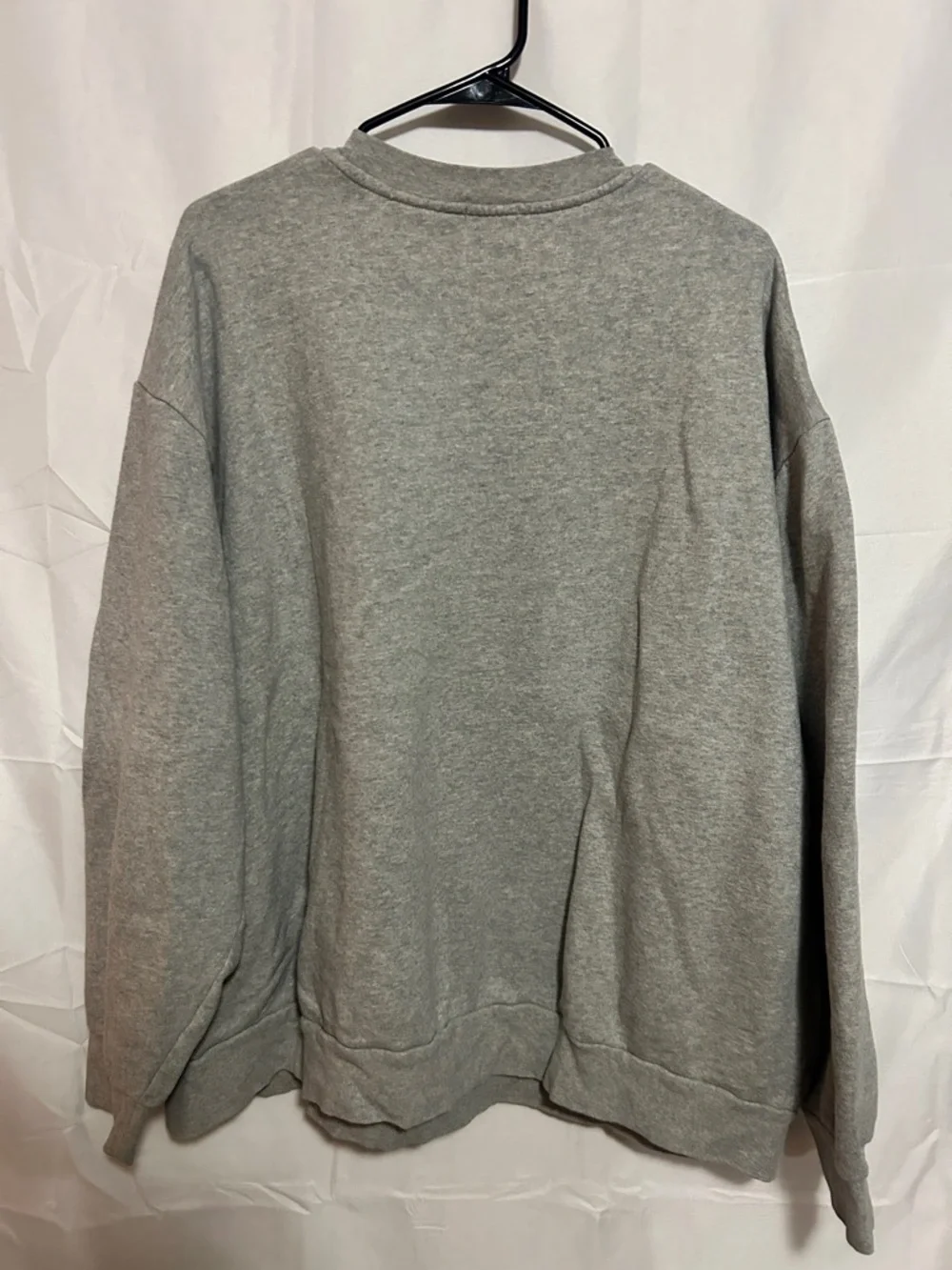 Disney Goofy Sweatshirt 3XL Gray Graphic Crewneck Cartoon Oversized - Picture 2 of 6
